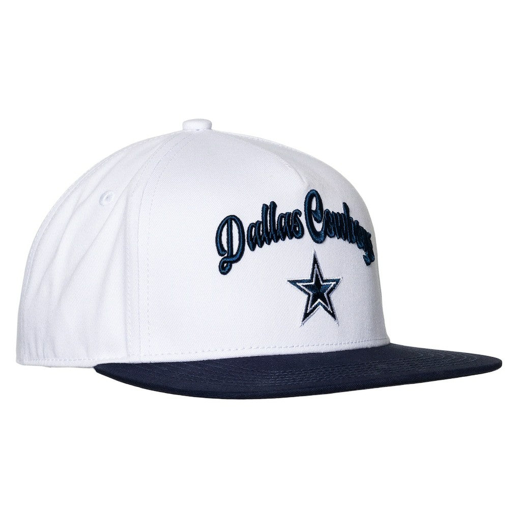 Dallas Cowboys The Wild Collective Women's Two-Tone Snapback Hat - White/Navy Hats