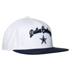 Dallas Cowboys The Wild Collective Women's Two-Tone Snapback Hat - White/Navy Hats