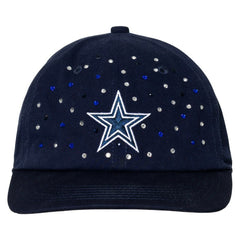 Dallas Cowboys The Wild Collective Women's Jeweled Adjustable Hat - Navy Hats