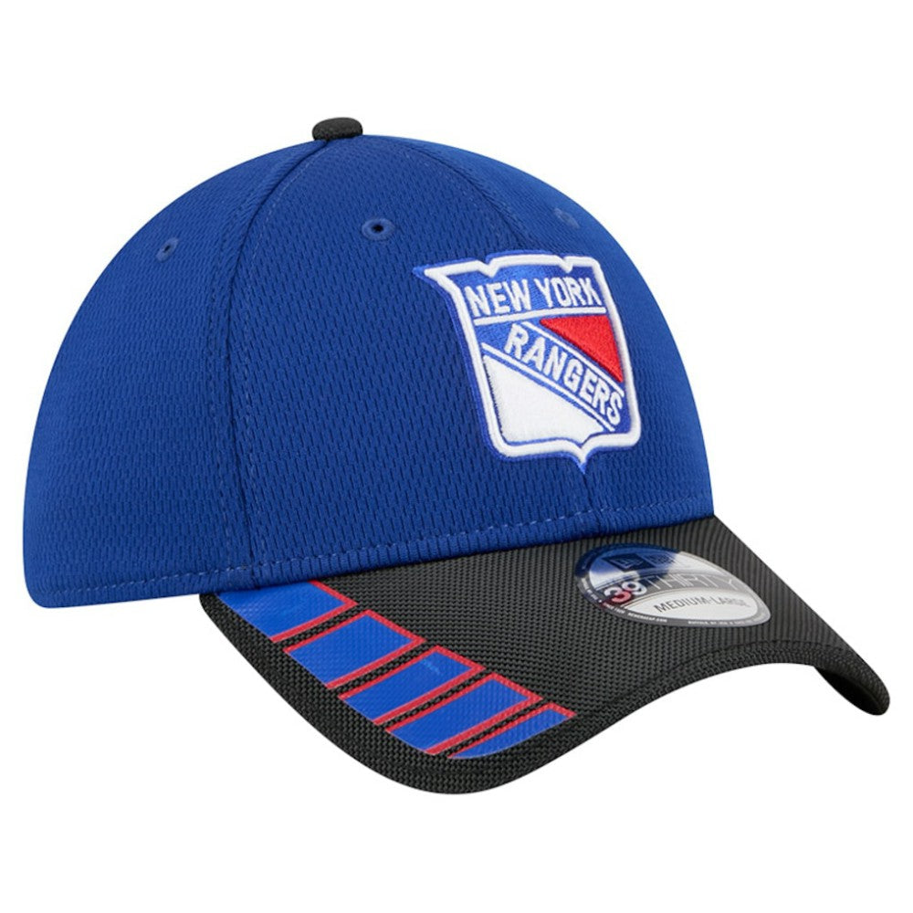 New York Rangers New Era Visor Hit 39THIRTY Flex Hat - Blue | US 202715388