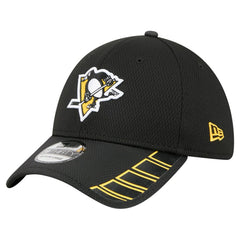 Pittsburgh Penguins New Era Visor Hit 39THIRTY Flex Hat - Black | US 202715391