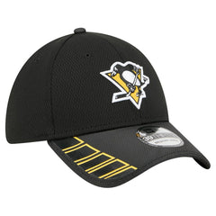 Pittsburgh Penguins New Era Visor Hit 39THIRTY Flex Hat - Black | US 202715391