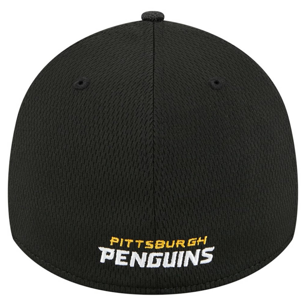 Pittsburgh Penguins New Era Visor Hit 39THIRTY Flex Hat - Black | US 202715391