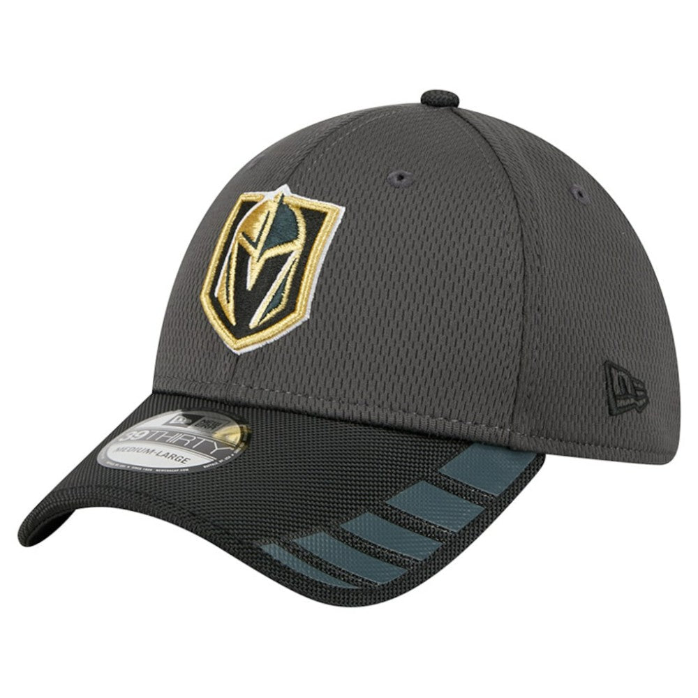 Vegas Golden Knights New Era Visor Hit 39THIRTY Flex Hat - Gray | US 202715393