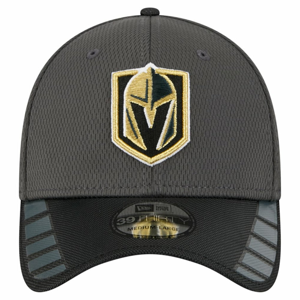 Vegas Golden Knights New Era Visor Hit 39THIRTY Flex Hat - Gray | US 202715393
