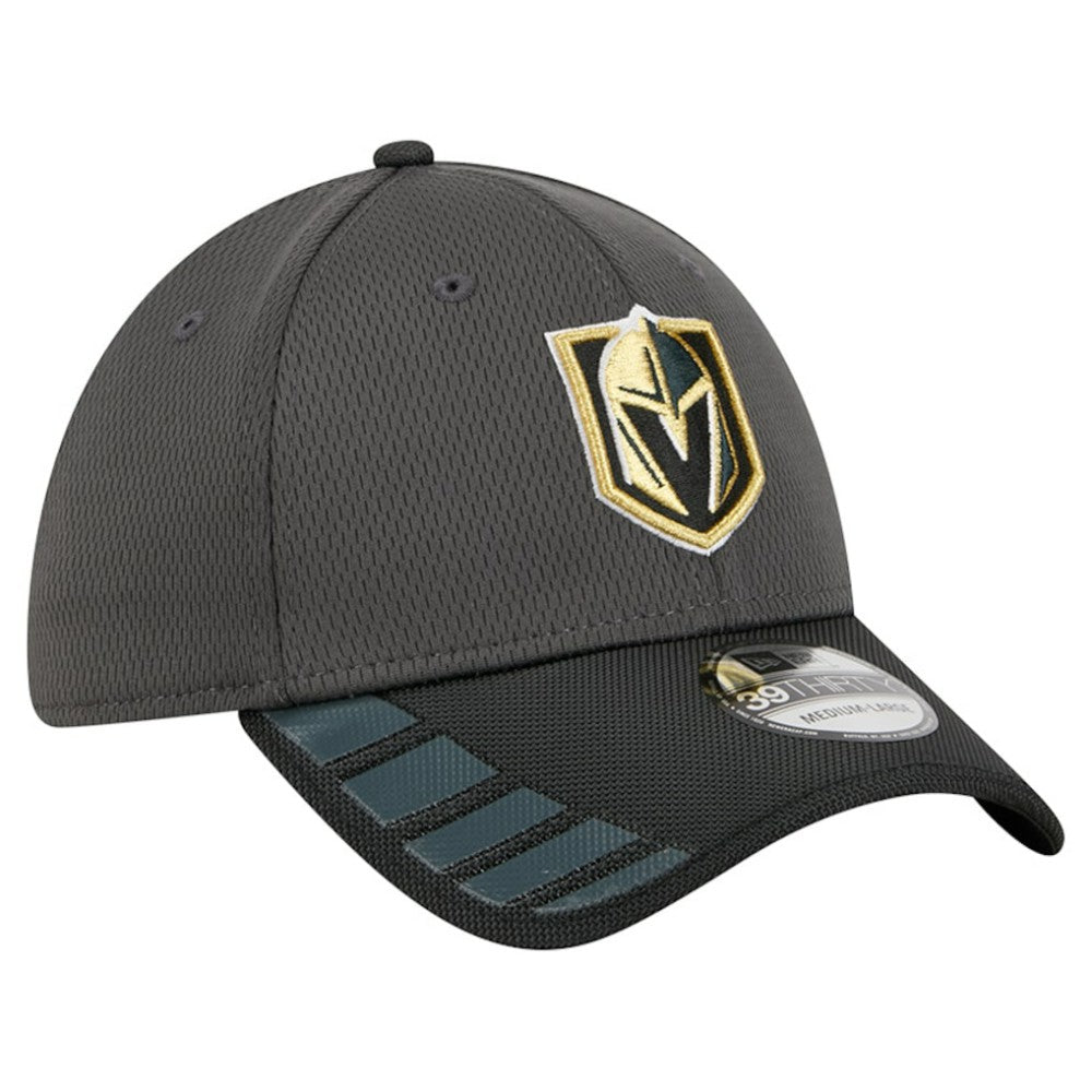 Vegas Golden Knights New Era Visor Hit 39THIRTY Flex Hat - Gray | US 202715393