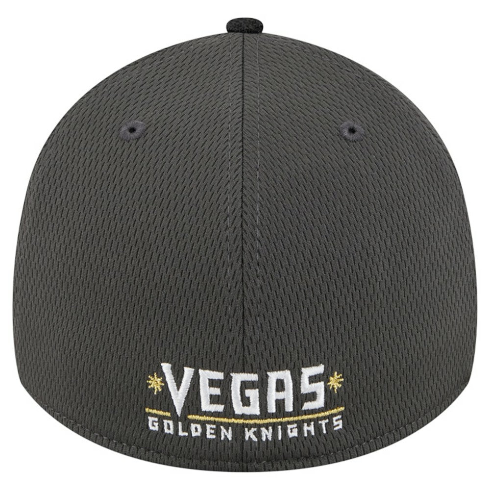 Vegas Golden Knights New Era Visor Hit 39THIRTY Flex Hat - Gray | US 202715393