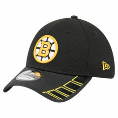 Boston Bruins New Era Visor Hit 39THIRTY Flex Hat - Black | US 202715395