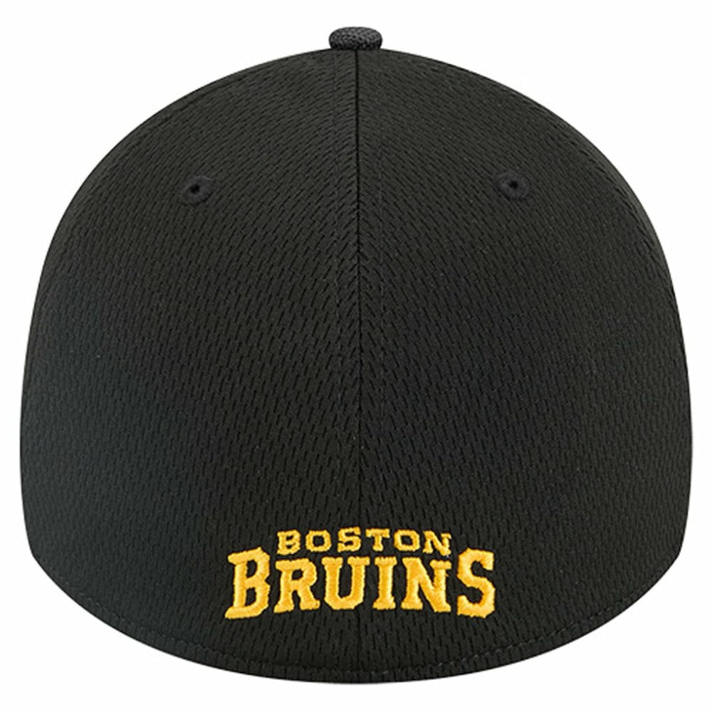 Boston Bruins New Era Visor Hit 39THIRTY Flex Hat - Black | US 202715395