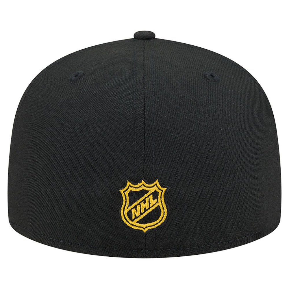 Boston Bruins New Era Oversized Vintage Arch 59Fifty Fitted Hat - Black | US 202715401