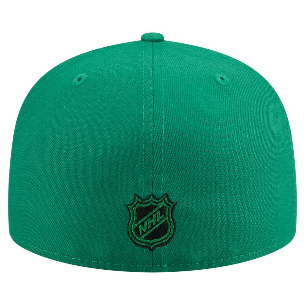Dallas Stars New Era Oversized Vintage Arch 59Fifty Fitted Hat - Kelly Green | US 202715406