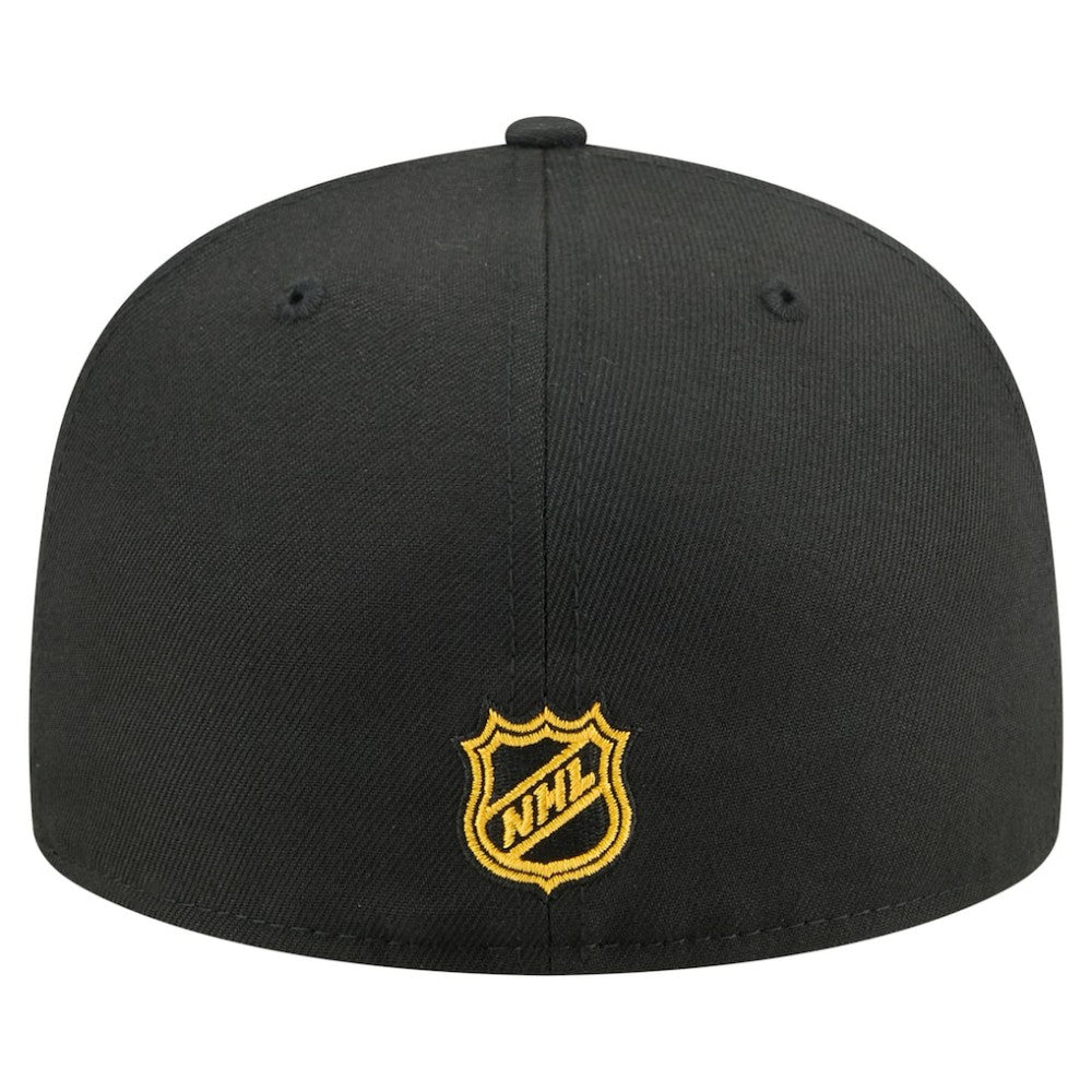 Pittsburgh Penguins New Era Oversized Vintage Arch 59Fifty Fitted Hat - Black | US 202715409