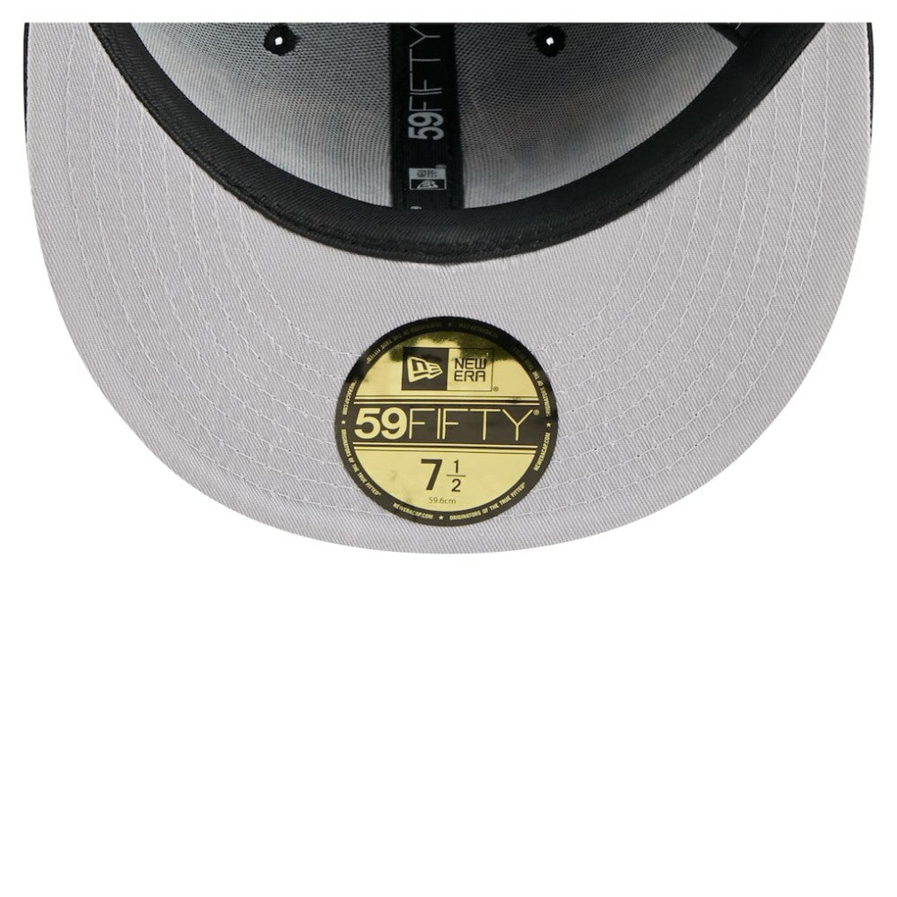 Pittsburgh Penguins New Era Oversized Vintage Arch 59Fifty Fitted Hat - Black | US 202715409