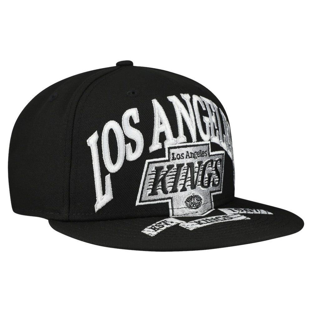 Los Angeles Kings New Era Oversized Vintage Arch 59Fifty Fitted Hat - Black | US 202715410