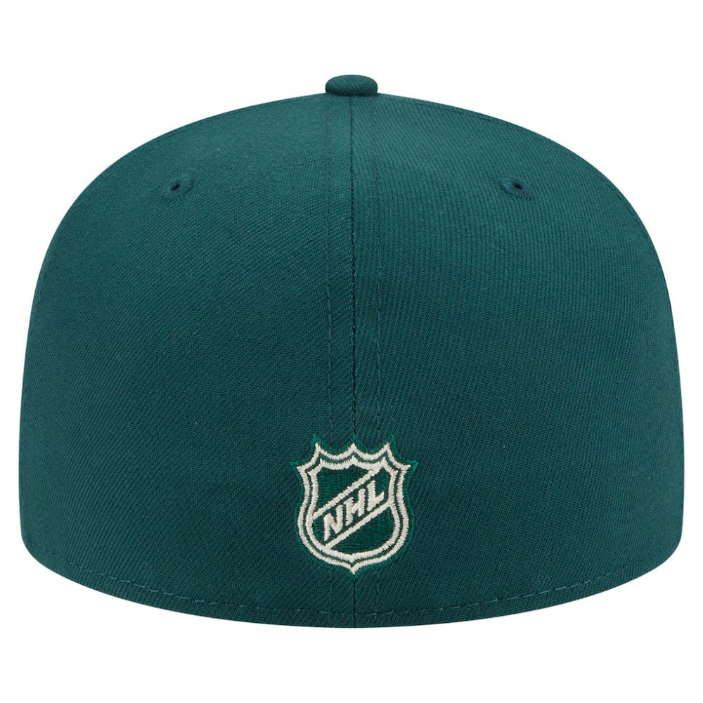 Minnesota Wild New Era Oversized Vintage Arch 59Fifty Fitted Hat - Green | US 202715411
