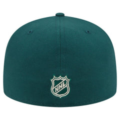 Minnesota Wild New Era Oversized Vintage Arch 59Fifty Fitted Hat - Green | US 202715411