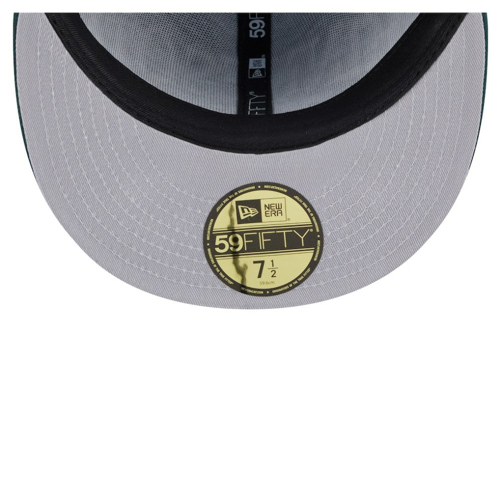 Minnesota Wild New Era Oversized Vintage Arch 59Fifty Fitted Hat - Green | US 202715411