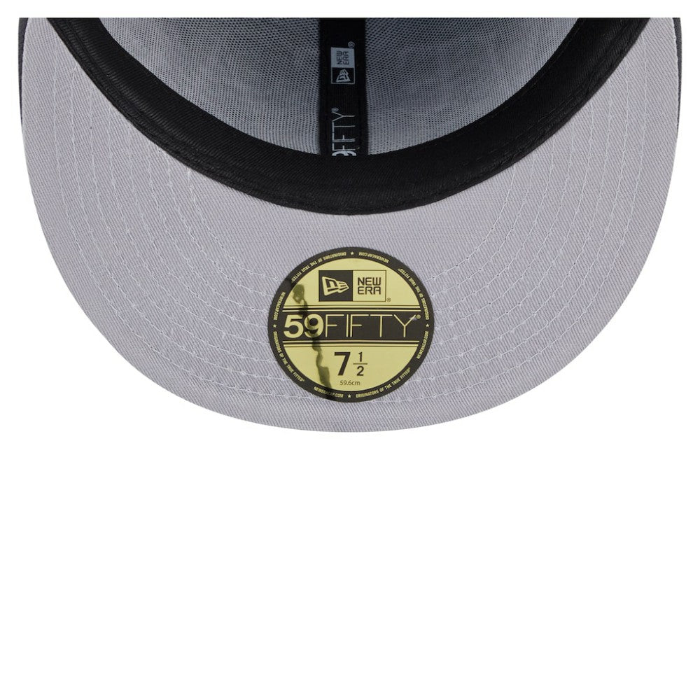 Vegas Golden Knights New Era Oversized Vintage Arch 59Fifty Fitted Hat - Gray | US 202715418