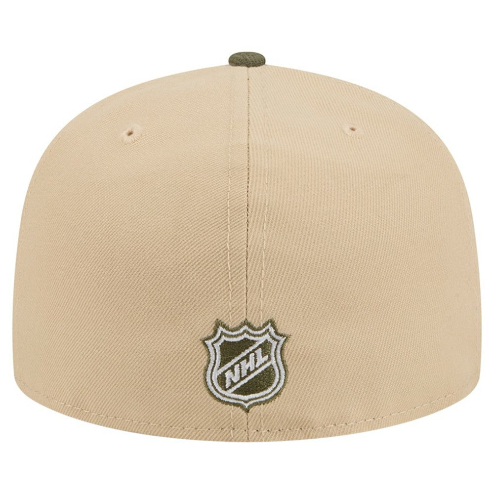 Washington Capitals New Era Color Pack Two-Tone 59FIFTY A-Frame Fitted Hat - Tan/Olive | US 202715420