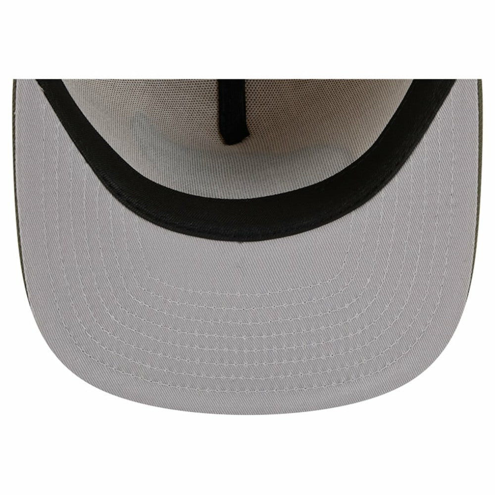 Detroit Red Wings New Era Color Pack Two-Tone 59FIFTY A-Frame Fitted Hat - Tan/Olive | US 202715424