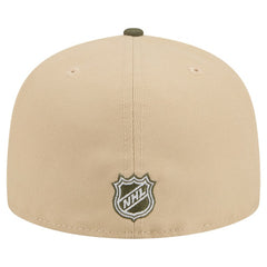 New York Rangers New Era Color Pack Two-Tone 59FIFTY A-Frame Fitted Hat - Tan/Olive | US 202715425
