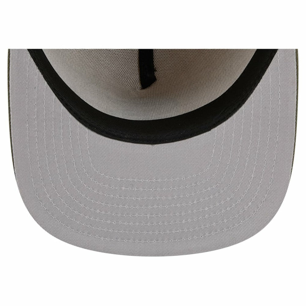 Seattle Kraken New Era Color Pack Two-Tone 59FIFTY A-Frame Fitted Hat - Tan/Olive | US 202715431