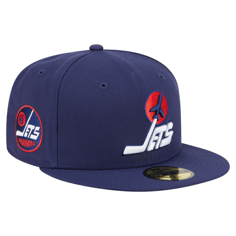 Winnipeg Jets New Era Deceptor 59FIFTY Fitted Hat - Navy | US 202715438