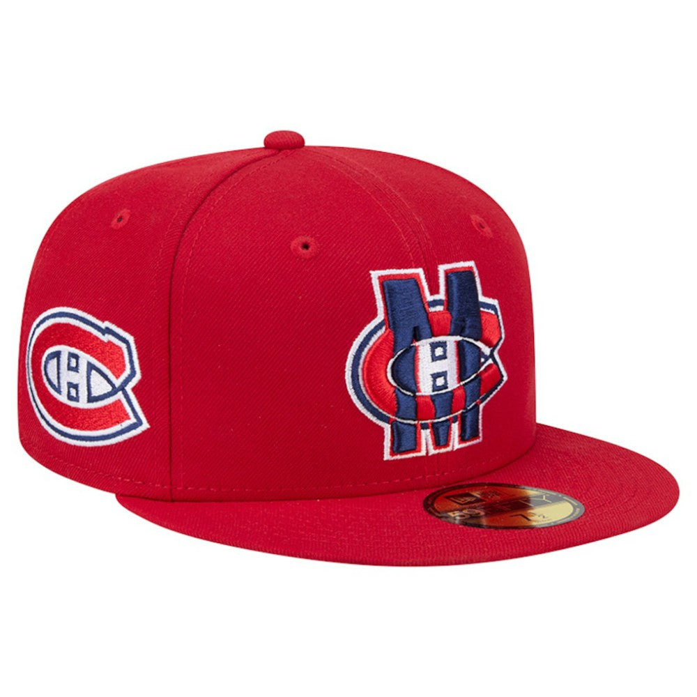 Montreal Canadiens New Era Deceptor 59FIFTY Fitted Hat - Red | US 202715439