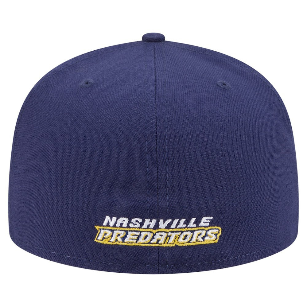 Nashville Predators New Era Deceptor 59FIFTY Fitted Hat - Navy | US 202715440