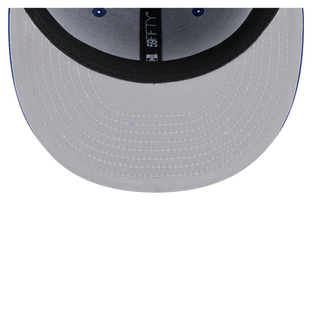 New York Rangers New Era Deceptor 59FIFTY Fitted Hat - Blue | US 202715443