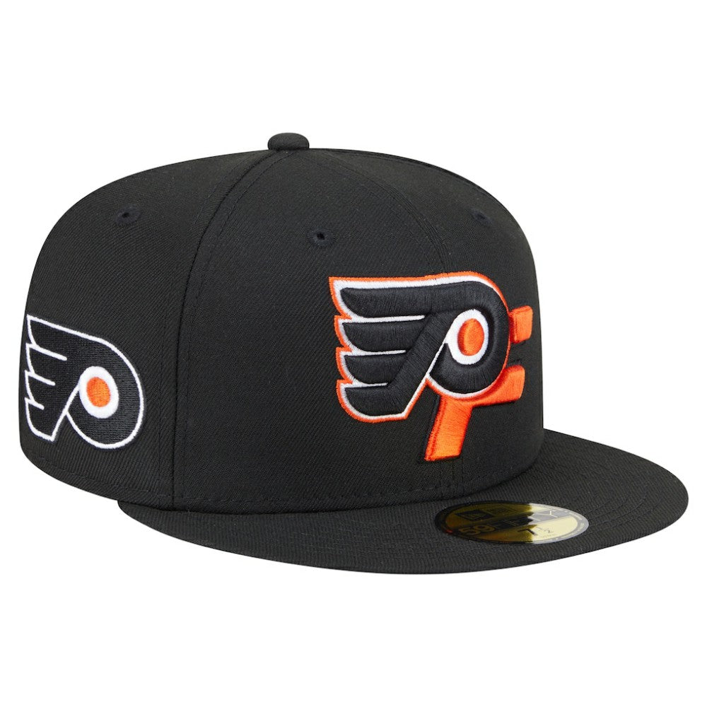 Philadelphia Flyers New Era Deceptor 59FIFTY Fitted Hat - Black | US 202715445