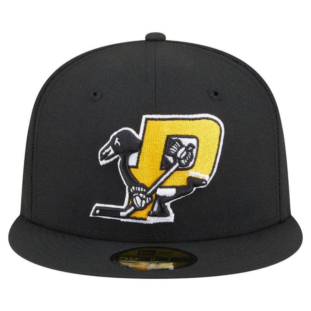 Pittsburgh Penguins New Era Deceptor 59FIFTY Fitted Hat - Black | US 202715446