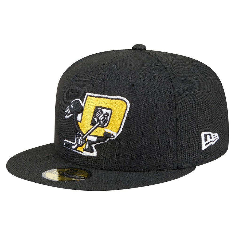 Pittsburgh Penguins New Era Deceptor 59FIFTY Fitted Hat - Black | US 202715446