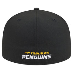 Pittsburgh Penguins New Era Deceptor 59FIFTY Fitted Hat - Black | US 202715446