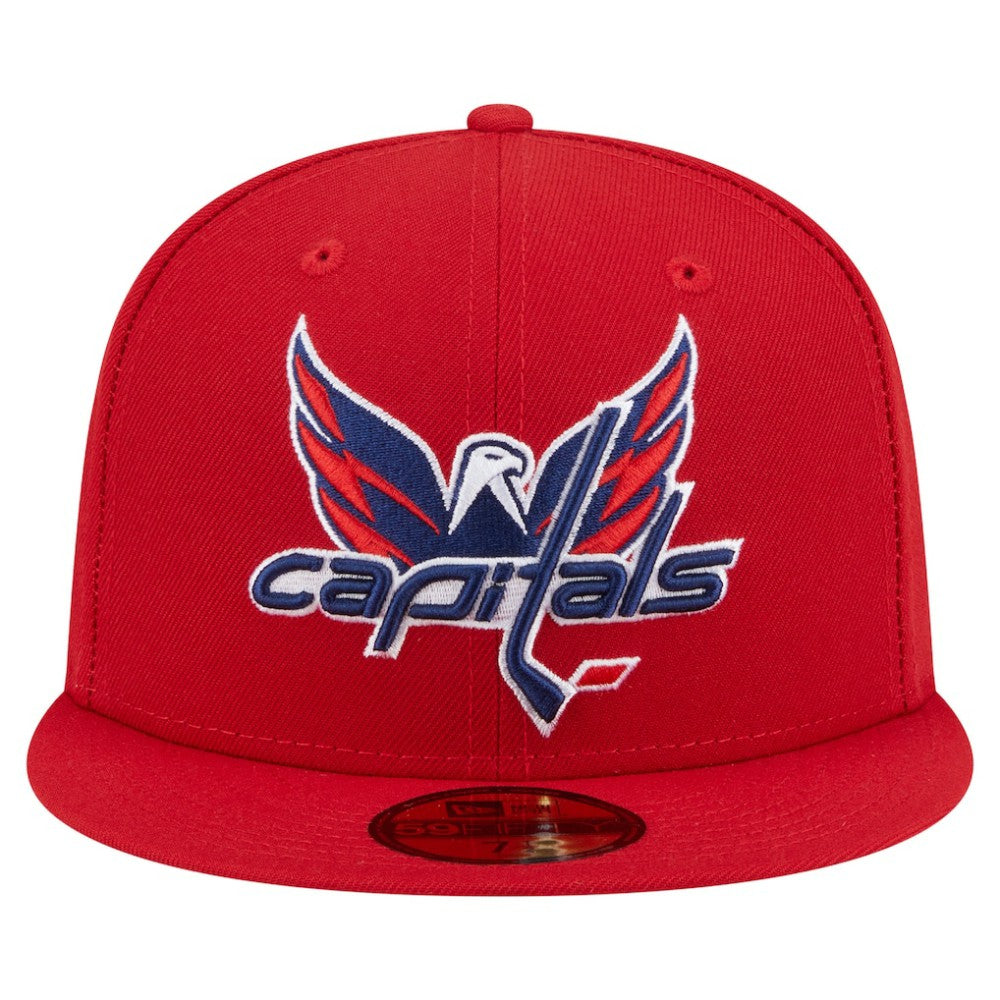 Washington Capitals New Era Deceptor 59FIFTY Fitted Hat - Red | US 202715455