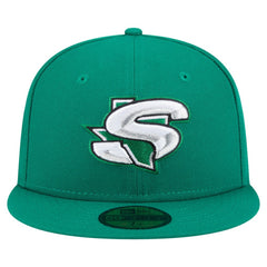 Dallas Stars New Era Deceptor 59FIFTY Fitted Hat - Green | US 202715459