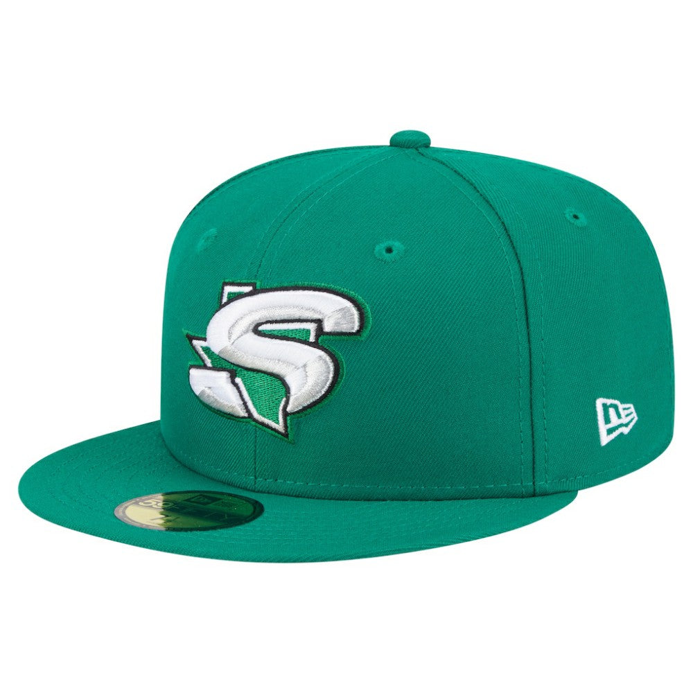 Dallas Stars New Era Deceptor 59FIFTY Fitted Hat - Green | US 202715459