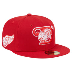 Detroit Red Wings New Era Deceptor 59FIFTY Fitted Hat - Red | US 202715460