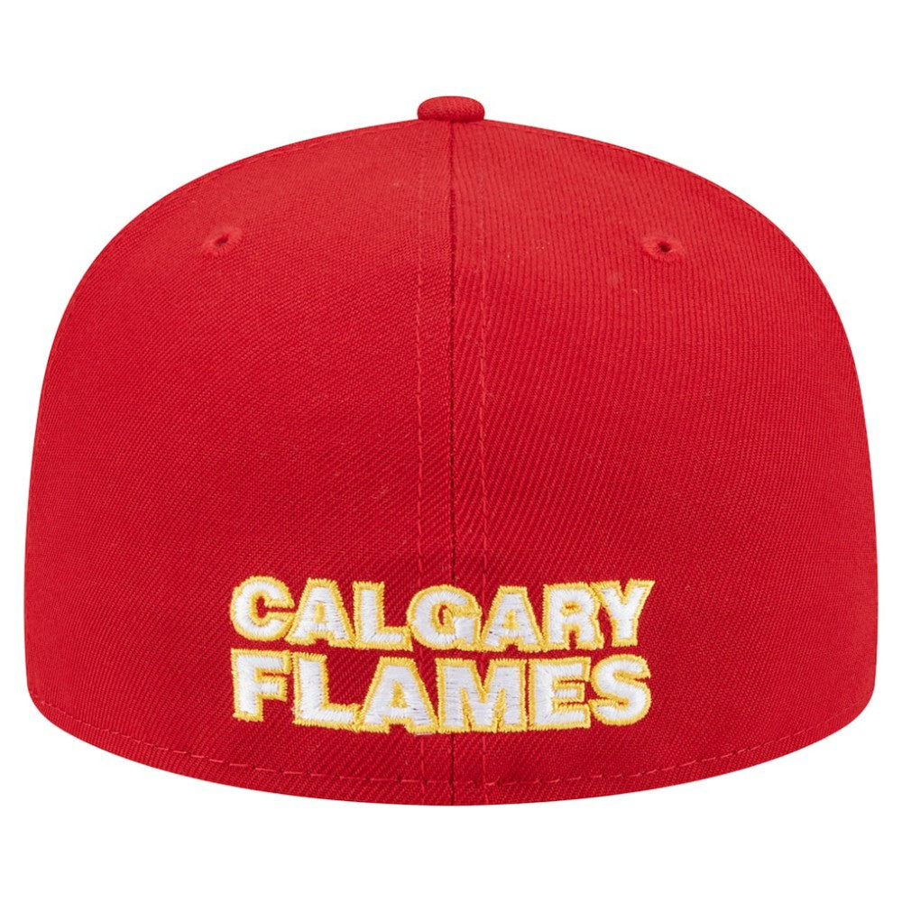 Calgary Flames New Era Deceptor 59FIFTY Fitted Hat - Red | US 202715463