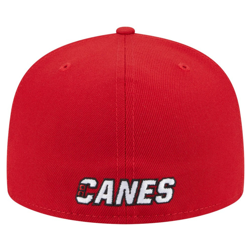 Carolina Hurricanes New Era Deceptor 59FIFTY Fitted Hat - Red | US 202715467
