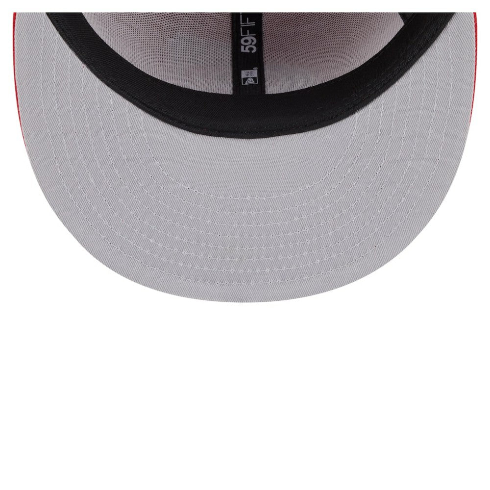 Carolina Hurricanes New Era Deceptor 59FIFTY Fitted Hat - Red | US 202715467