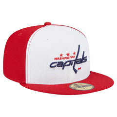 Washington Capitals New Era Repeat Two-Tone 59FIFTY Fitted Hat - White/Red | US 202715470