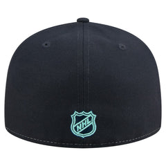 Seattle Kraken New Era Repeat Two-Tone 59FIFTY Fitted Hat - White/Deep Sea Blue | US 202715475
