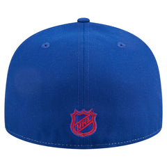 New York Rangers New Era Repeat Two-Tone 59FIFTY Fitted Hat - White/Blue | US 202715482