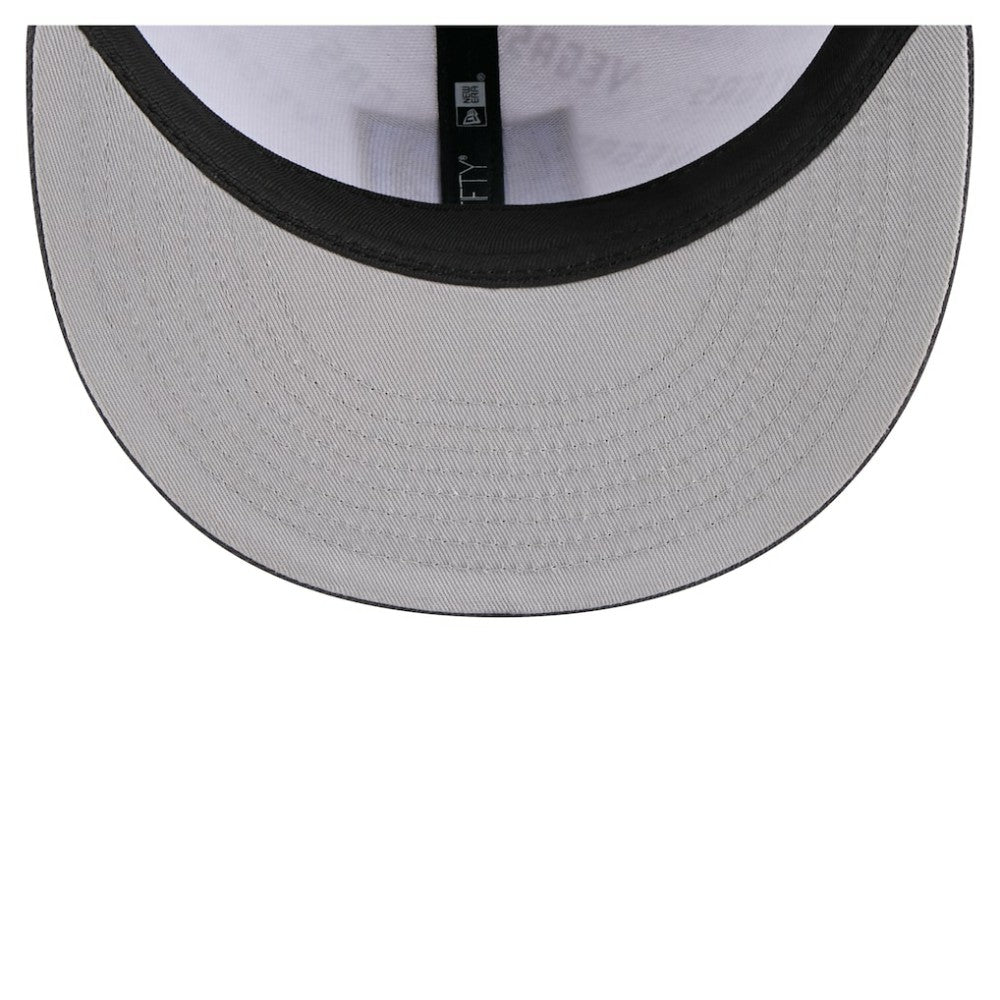 Vegas Golden Knights New Era Repeat Two-Tone 59FIFTY Fitted Hat - White/Gray | US 202715485