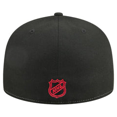 Chicago Blackhawks New Era Repeat Two-Tone 59FIFTY Fitted Hat - White/Black | US 202715494