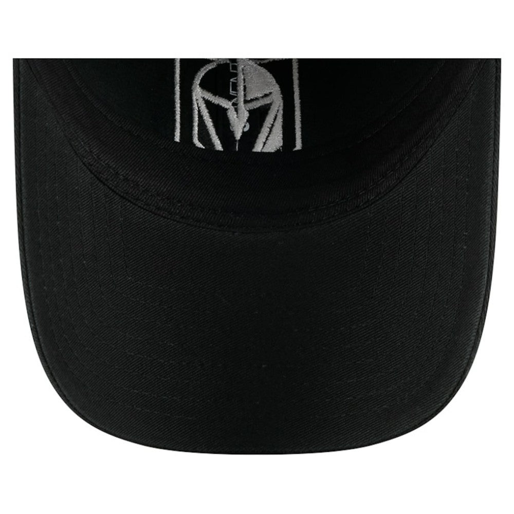 Vegas Golden Knights New Era Stamp Fabric Applique 9TWENTY Adjustable Hat - Black | US 202715522