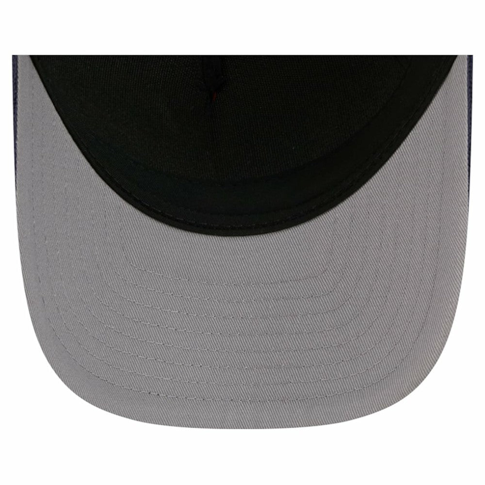 Washington Capitals New Era Hockey Sock 9FORTY A-Frame M-Crown Adjustable Trucker Hat - Navy/Red | US 202715527