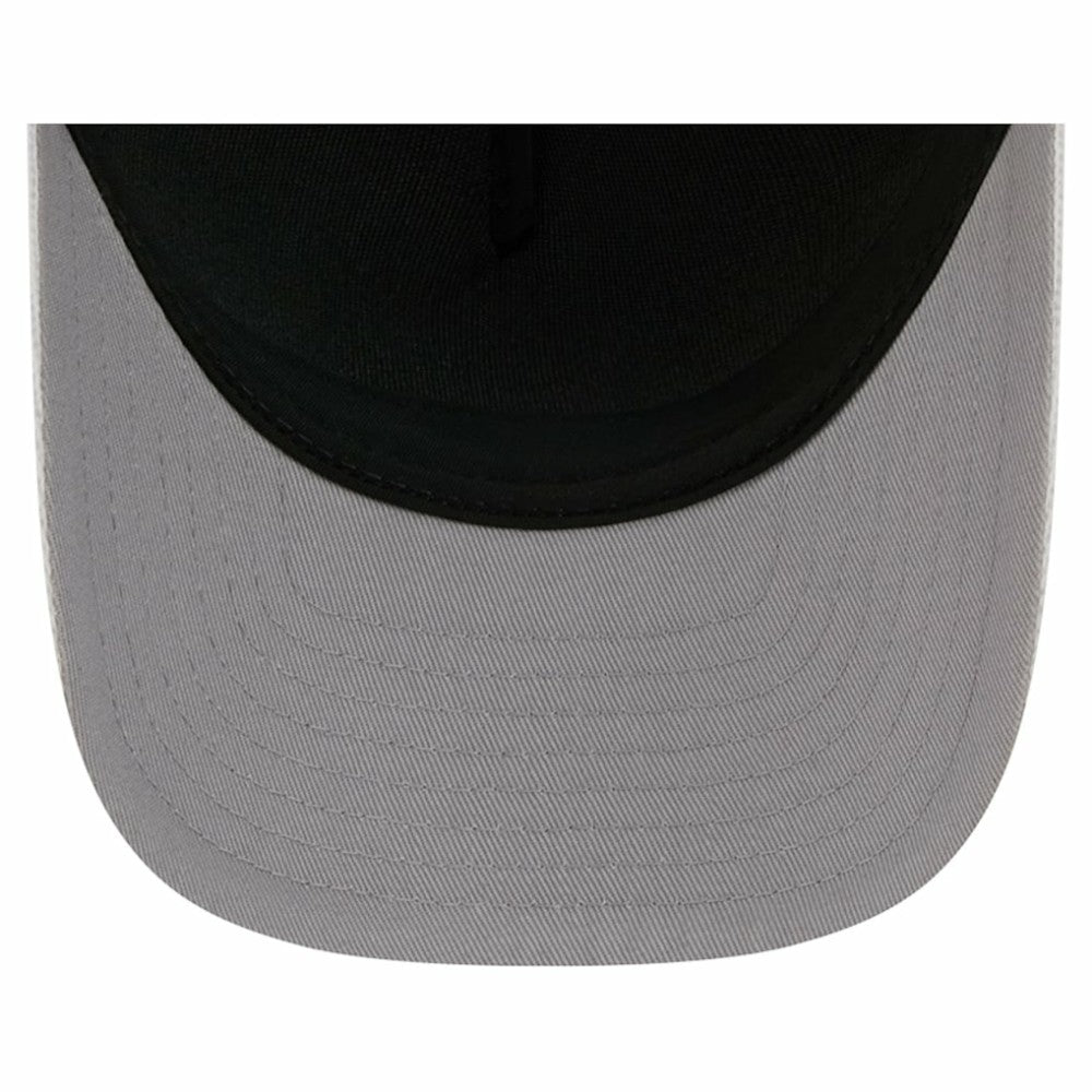 Toronto Maple Leafs New Era Hockey Sock 9FORTY A-Frame M-Crown Adjustable Trucker Hat - White/Blue | US 202715532