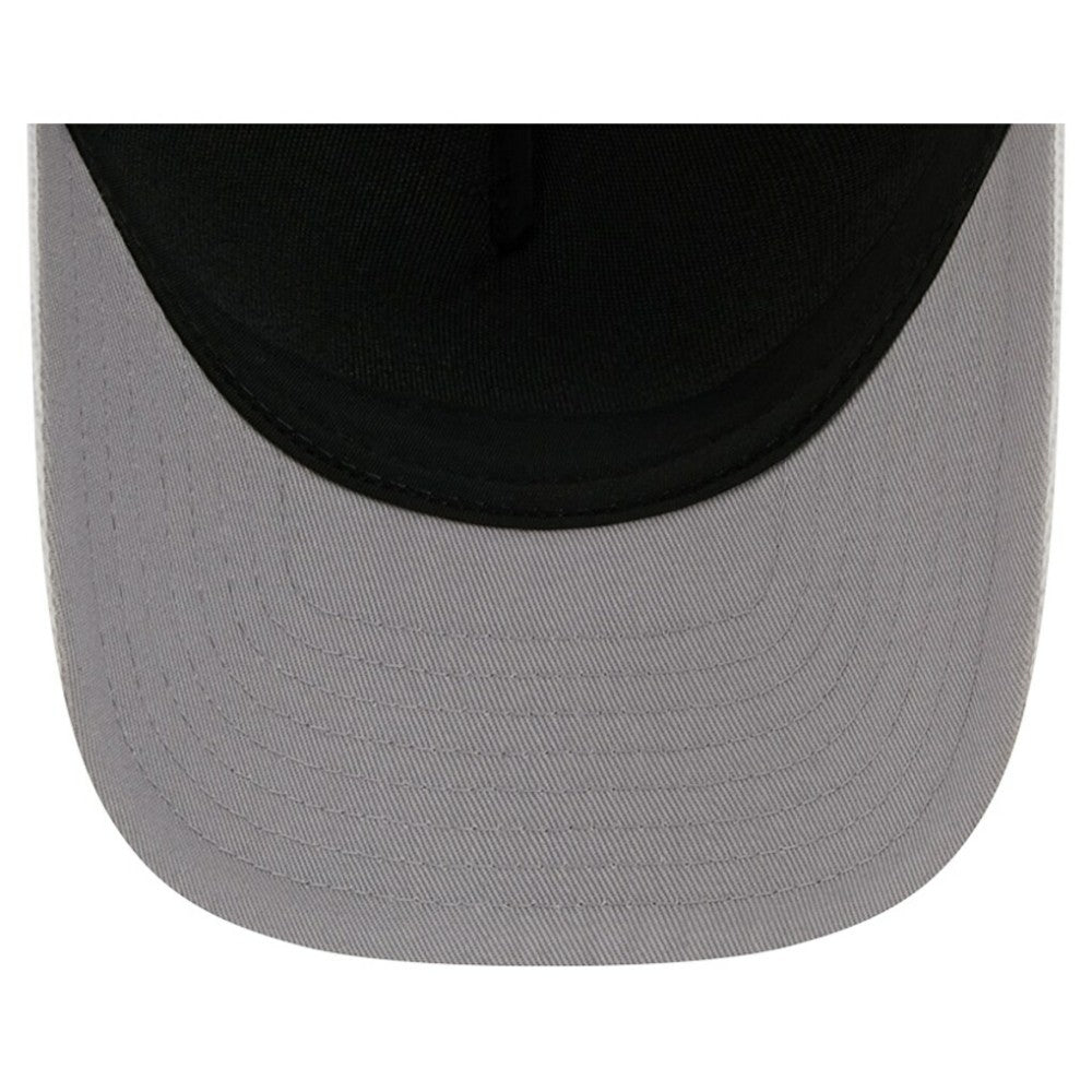 Detroit Red Wings New Era Hockey Sock 9FORTY A-Frame M-Crown Adjustable Trucker Hat - White/Red | US 202715543
